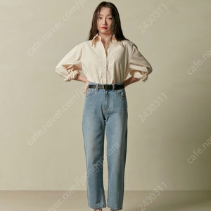 WMM 더블유엠엠 크롭진 중청 컬러 Cropped Jean- Midnight Blue 으므므진 스몰 사이즈