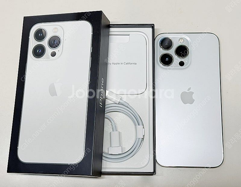 아이폰 13PRO 256GB 화이트실버 (자급제) 상태...--0