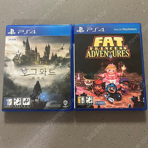 PS4 호그와트 레거시(코드미사용), 팻 프린세스 어드벤쳐 일괄 판매합니다.