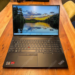 씽크패드 ThinkPad E16 R7 램 40GB 용량 2TB