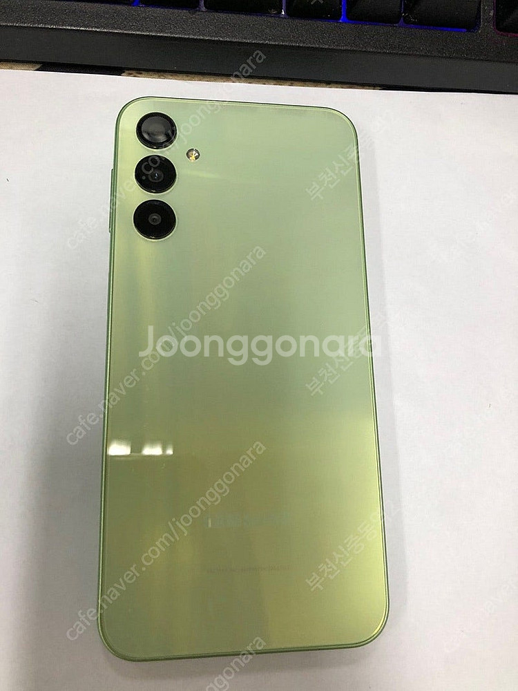 000186 갤럭시A24 그린 SS급 128GB 무잔상...--0