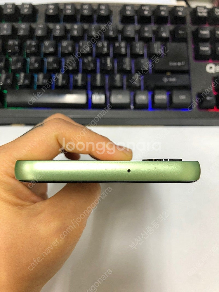 000186 갤럭시A24 그린 SS급 128GB 무잔상...--4