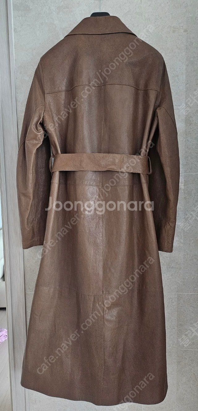 지고트 양가죽 롱코트 23FW--1
