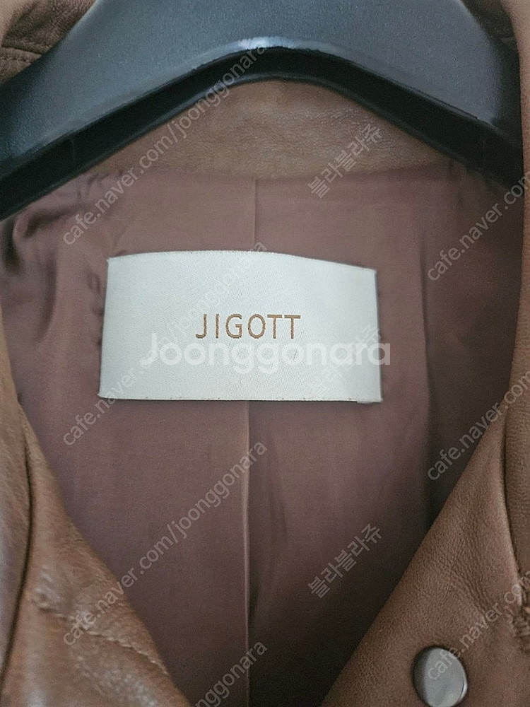 지고트 양가죽 롱코트 23FW--5