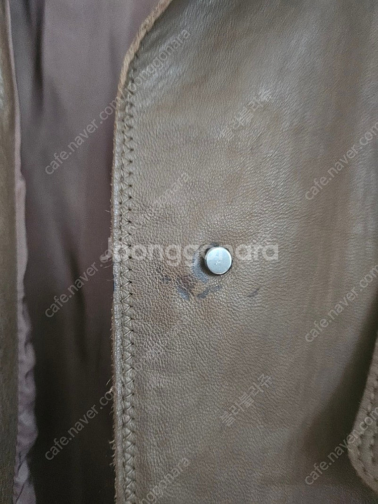 지고트 양가죽 롱코트 23FW--6