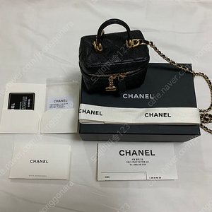 chanel 샤넬 베니티 미니 탑 핸들 체인백