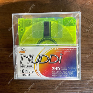 3.5인치 투명+색깔 플로피 디스크 (NUDDI FLOPPY DISKS)