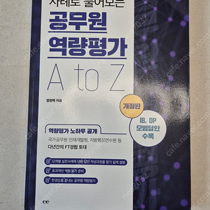 사례로 풀어보는 공무원 역량평가 A to Z(개정판)