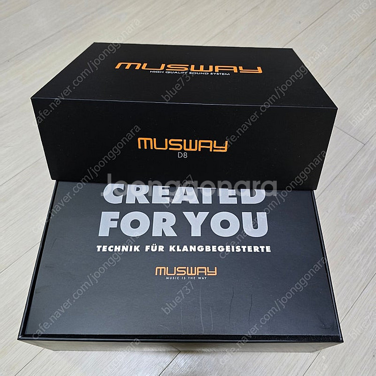 무스웨이 Musway D8 거의 신품 과 패시브 필터 ...--1
