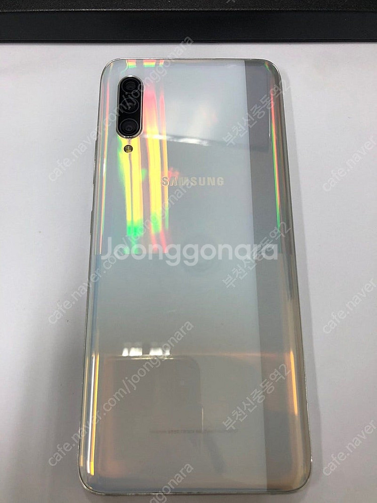028555 KT 갤럭시A90 5G 화이트 외관 SS급...--0