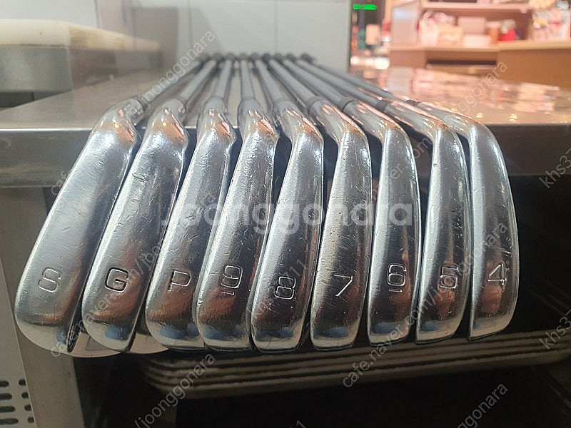 미즈노 jpx800 포지드 골드9아이언입니다!--3