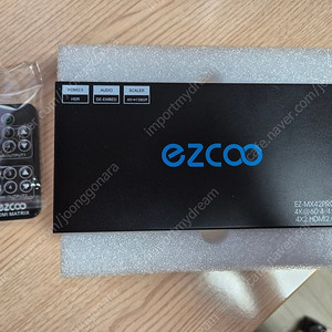 ezcoo hdmi2.0 matrix 4x2 분배기 EZ-MX42PRO-HAS