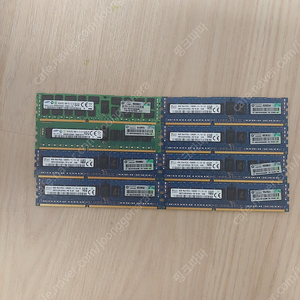 [팝니다] 서버용 메모리 DDR3 ECC 8GB*8개 (일괄 4만원)