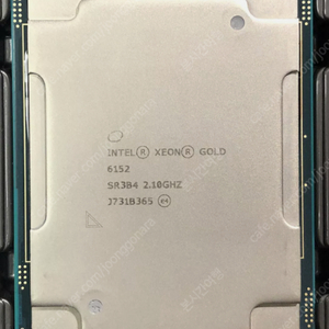 제온 Gold 6152 22 코어 2.10GHz SR3B4 파이노드 오토캐드 Z8 Z6 Z4