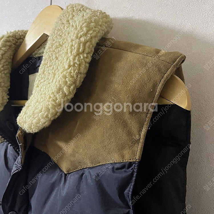 폴로 랄프로렌 데님앤서플라이 디테일 양털 패딩베스트 M...--2