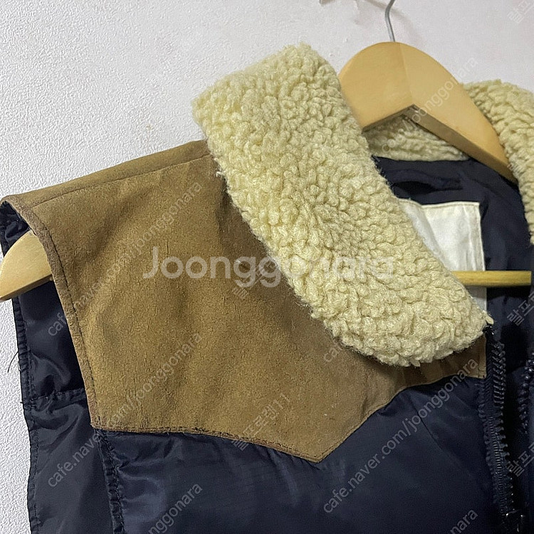 폴로 랄프로렌 데님앤서플라이 디테일 양털 패딩베스트 M...--3