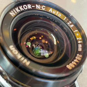 < 오리지널 컨디션 > 올드스쿨 니콘 24/2.8 멀티코팅 Nippon Kogaku Japan NIKON 후기 MF Nikkor-NC Auto 24mm f2.8