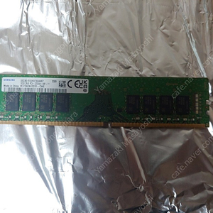 데스크탑용 메모리 삼성 DDR4 3200 16G 택포3.5