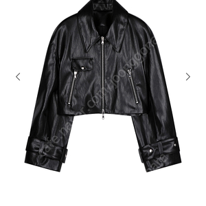 whowhatwear Cropped faux leather jacket 55