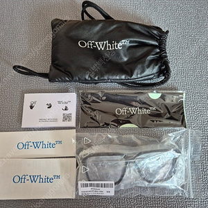 OFFWHITE 오프화이트 뿔테 안경 선글라스 이태리 정품