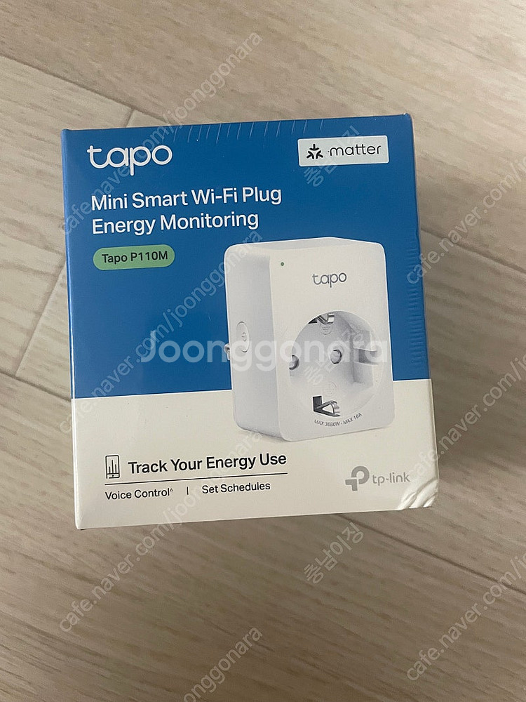 [티피링크] Tapo 에너지 모니터링 IoT 스마트 플...--0