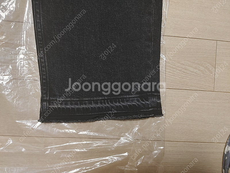 Theory 띠어리 청바지 세미와이드 데님팬츠 블랙 2...--1