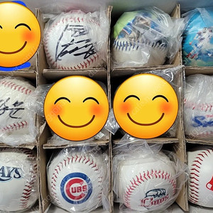 삼성라이온즈,mlb로고볼,2500승기념구등 야구공 팝니다.