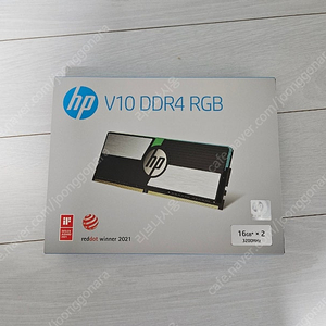 hp v10 ddr4 32g(16×2)3200cl14 14 14 34 B다이