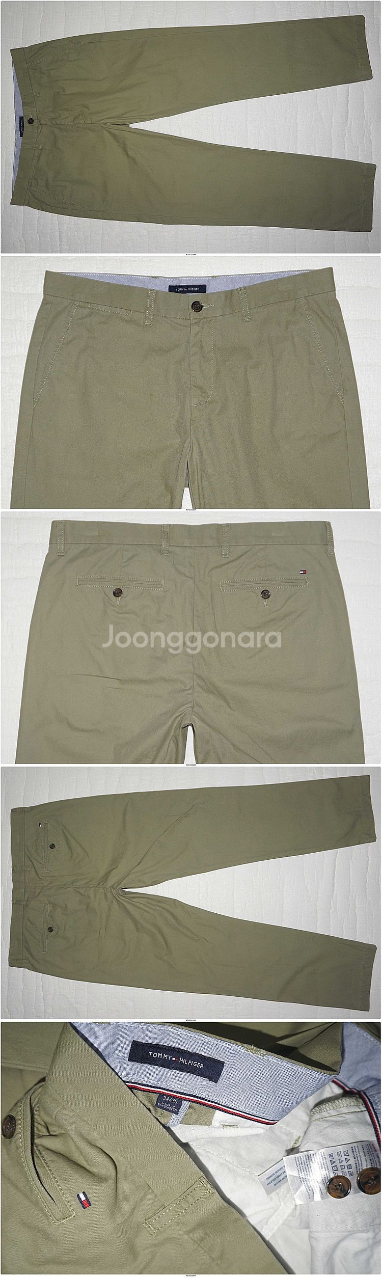 33~34사이즈 골프바지/면바지(타이틀리스트,까스텔바작...--3