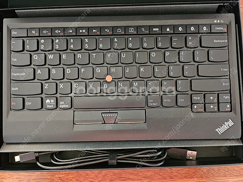 Thinkpad 키보드 블루투스 멀티커넥트 빨콩 KT-...--3