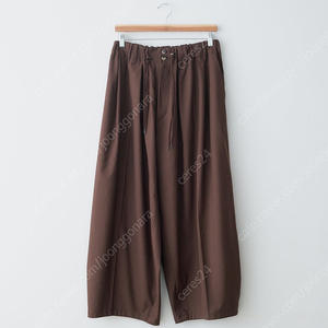 SILLAGE brown Circular pants (24SS)