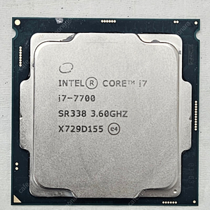 인텔 i7 7700 CPU 팝니다