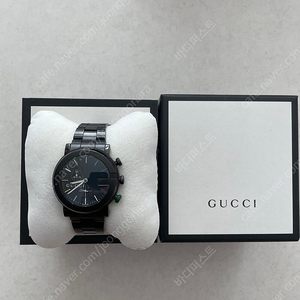 [GUCCI] 구찌 블랙 메탈 시계