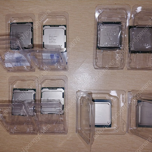 제온 Xeon CPU = E3-2620 v4 x 4개 , E3-2603 v2 x 2개. E3-2660 x 2개