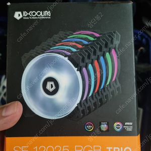 [광주] ID-COOLING DF-12025 Trio 3pack RGB 쿨러 3개팩