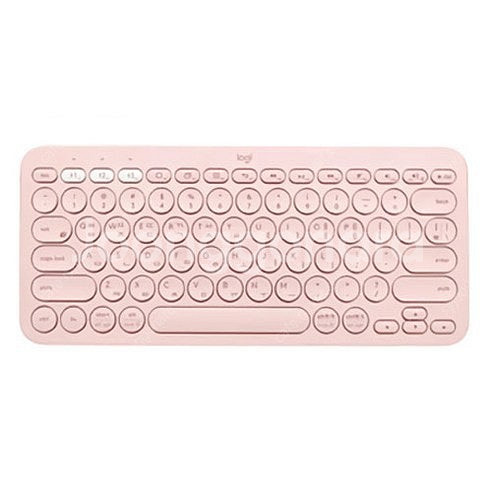 로지텍 무선 블루투스 키보드 K380 정품(핑크)--0