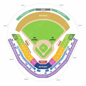 [통로석] 한국시리즈 1차전 1루 K3석 504블록 2연석, 4연석
