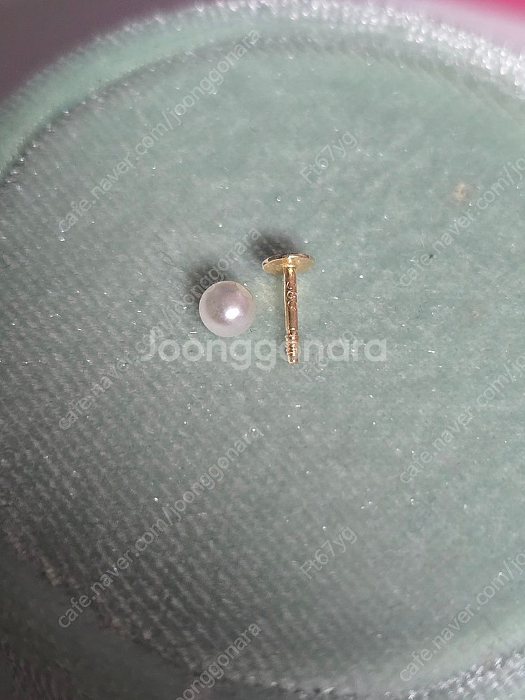 14k 진주 라블렛 바길이4mm--0