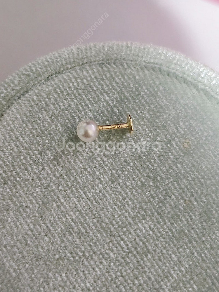 14k 진주 라블렛 바길이4mm--2