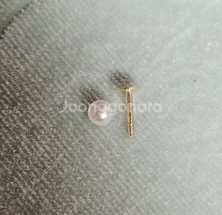 14k 진주 라블렛 바길이4mm--5