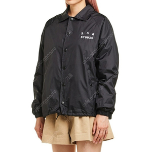 아이앱 스튜디오 코치 자켓 블랙 M (IAB Studio Coach Jacket Black M size)