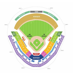 10/22 기아 vs 삼성 코시 2차전 2연석