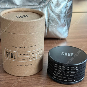 GOBE 62mm 필터 6개 판매합니다