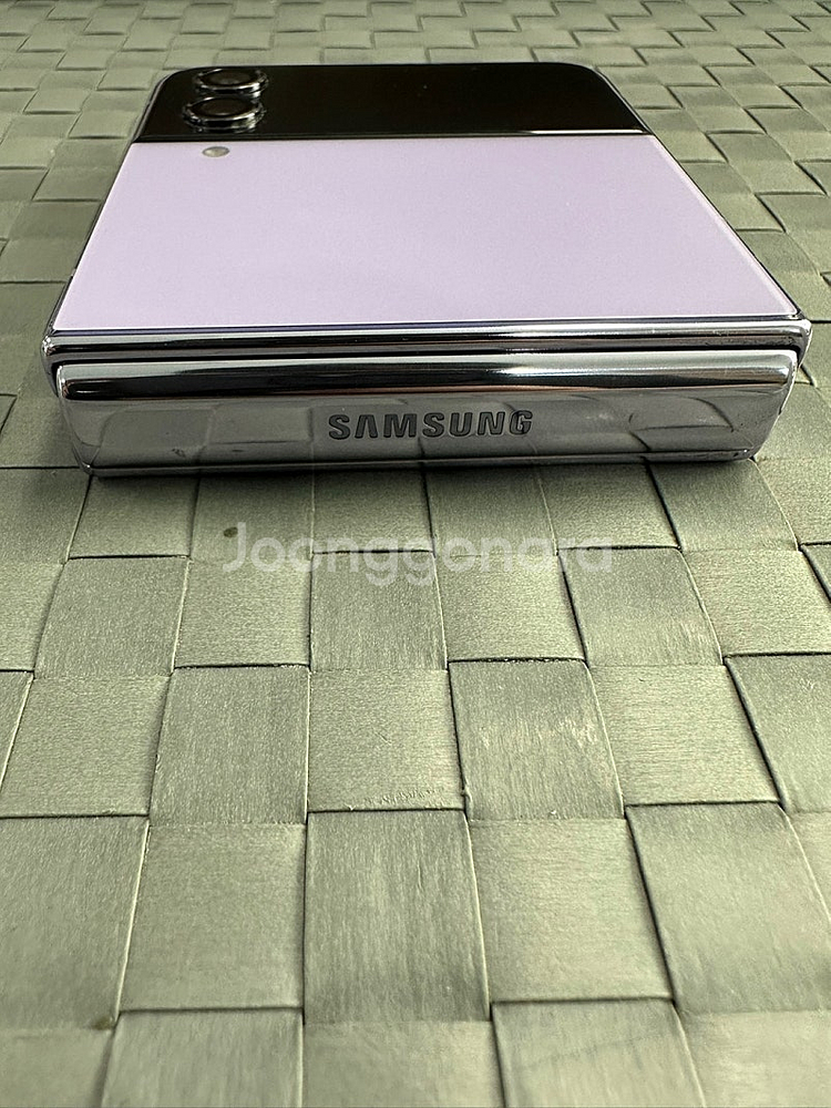 (LG U+)갤럭시Z플립4 256기가 퍼플 깨끗한 무잔...--8