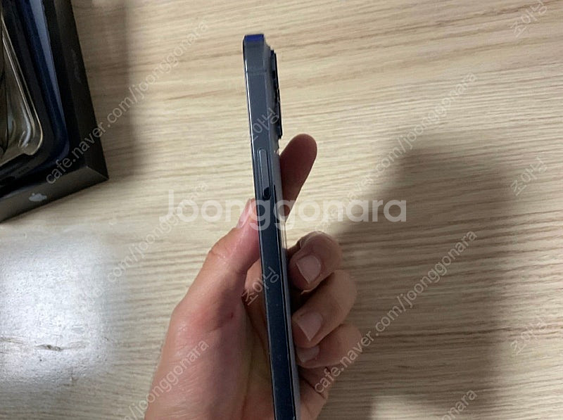 아이폰13 프로맥스 512g 시에라블루 팝니다--3
