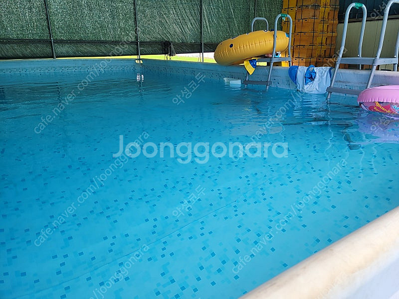 베스트웨이 중고 초대형 수영장 풀장 732 X 366 X 132 베스트웨이 BW56474 여과기포함--0