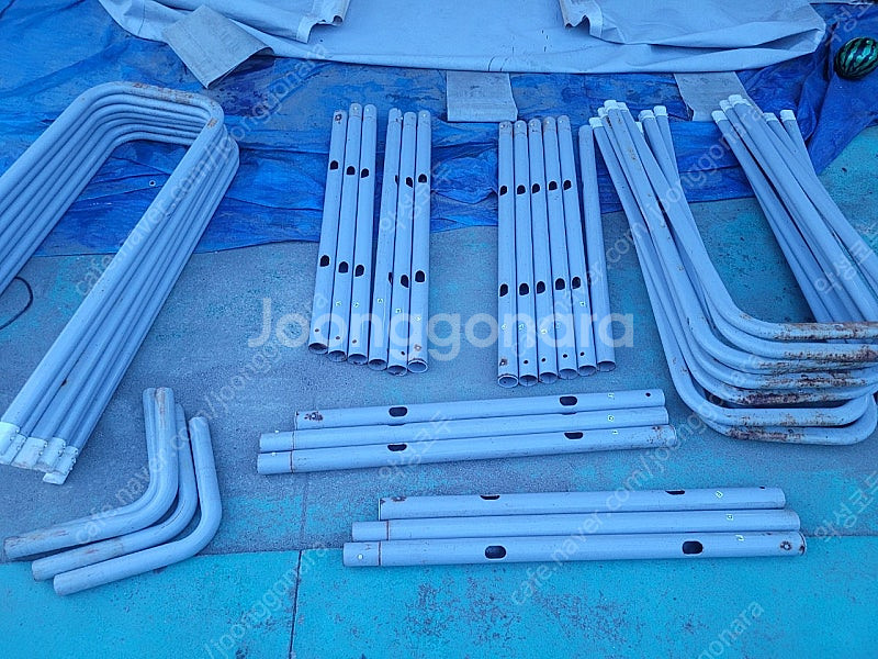 베스트웨이 중고 초대형 수영장 풀장 732 X 366 X 132 베스트웨이 BW56474 여과기포함--8