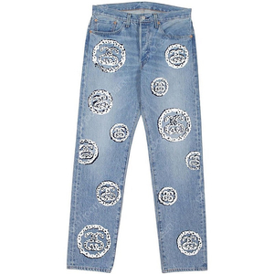 [33.5] Denim Tears X Stussy 501 Denim Pants (32X32) 데님티어스 X 스투시 데님 팬츠 리바이스