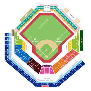 2024 한국시리즈 3차전 4차전 기아 vs 삼성 3루 1루 스카이석 2연석, 4연석