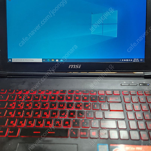 MSI gl62m i5 7500hq mx150